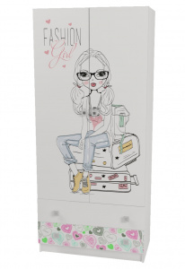 Шкаф гардеробный коллекции Анита 