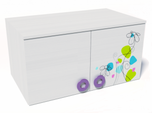 Антресоль к шкафу Цветы New