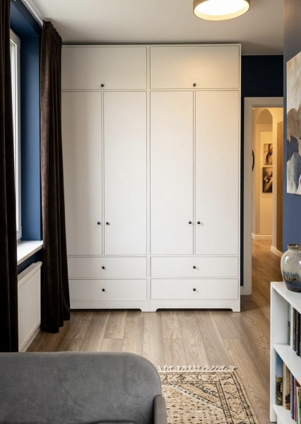 Шкаф-2 с антресолью и ящиками коллекции Норд  от Династия Kids