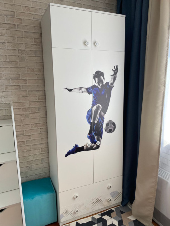 Антресоль к шкафу Футбол от Династия Kids