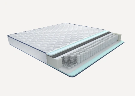 Матрас пружинный Остин 190х90 (высота 18 см) средний+мягкий двусторонний от Династия Kids