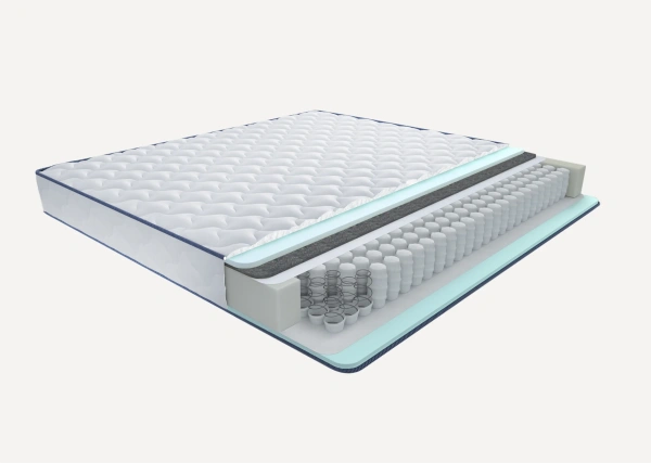 Матрас пружинный Остин 190х90 (высота 18 см) средний+мягкий двусторонний от Династия Kids