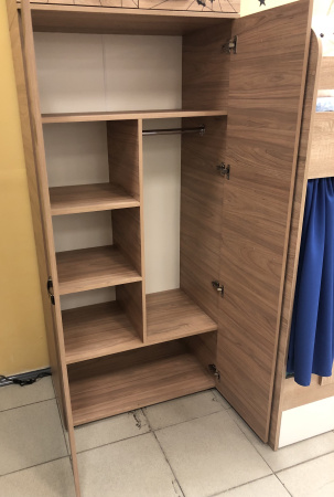 Шкаф для одежды коллекции Фрегат от Династия Kids