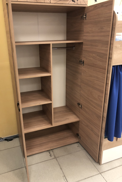 Шкаф для одежды коллекции Фрегат от Династия Kids