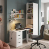 Уголок школьника: пенал Брайт + стол Дуэт  от Династия Kids