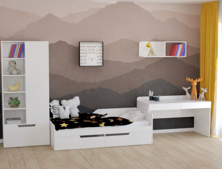 Шкаф-стеллаж Мозаика-2  от Династия Kids