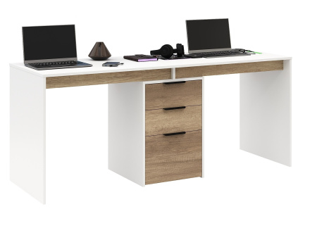 Стол Тандем 1800 мм (фасады дуб каньон) от Династия Kids