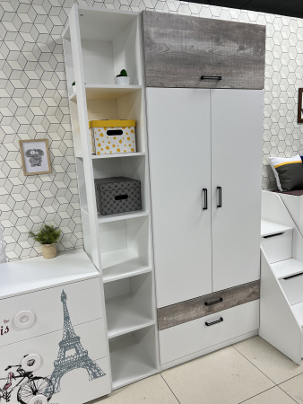 Приставка-стеллаж Твой Стиль (цвет белый) глубина 479 мм от Династия Kids