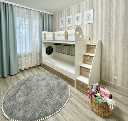 Кровать Фортуна-3 190х80 (цвет белый)