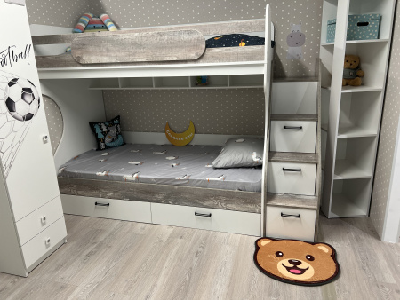 Двухъярусная кровать коллекции Гранд 190х90 от Династия Kids