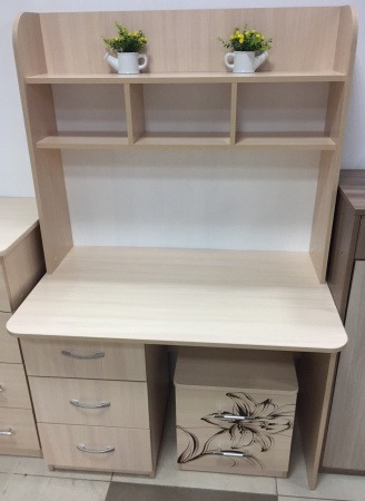 Стол КСТ-12 (дуб млечный) от Династия Kids