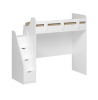 Кровать-чердак 180х80 Уют-2 (цвет белый) от Династия Kids