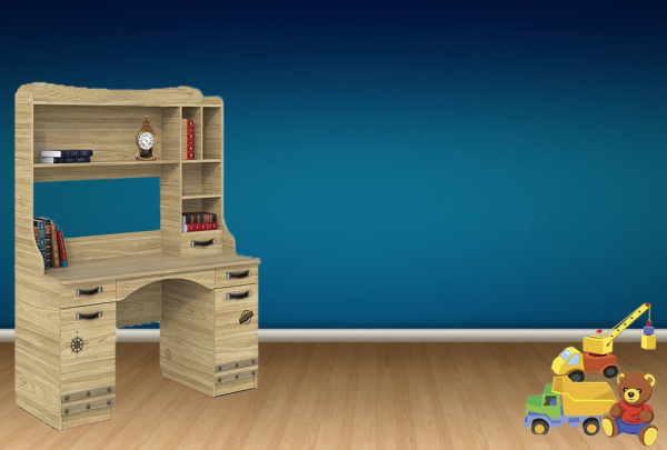 Стол Фрегат с надстройкой от Династия Kids