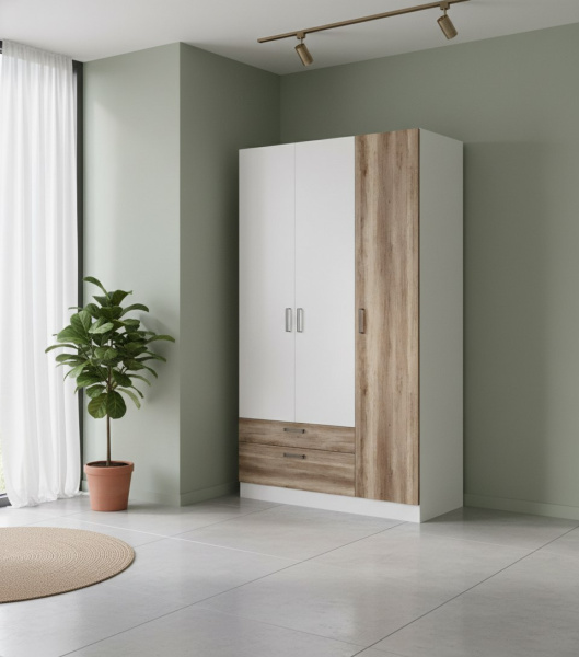 Шкаф 3-х створчатый коллекции Твой Стиль (глубина 479 мм) 