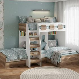 Трехъярусные кровати 