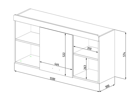 Полка-1 коллекции Формат