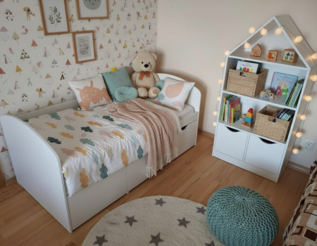 Стеллаж детский Домик-3  от Династия Kids