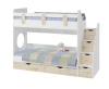 Двухъярусная кровать Фортуна 180х80 (размеры и цвета разные) от Династия Kids