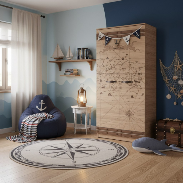 Шкаф для одежды коллекции Фрегат