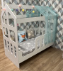 Кровать Манеж Домик 160х80 (без ящика) от Династия Kids