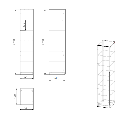 Комплект для 2 школьников Брайт Золотистый (2 стола + пенал + 2 полки Юниор) от Династия Kids
