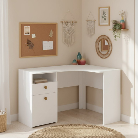 Комплект мебели коллекции Умка: кровати (2 шт) + столы (2 шт) + полки (2 шт) от Династия Kids