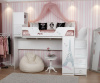 Кровать-чердак 190х80 коллекции Модница 4 New  от Династия Kids