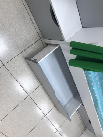 Двухъярусная кровать Фортуна (серебро + белый) 180х80 от Династия Kids