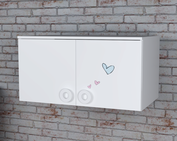 Антресоль к шкафу Модница New от Династия Kids